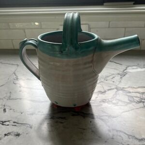 Vintage J. Palmer Pottery Watering Can‎